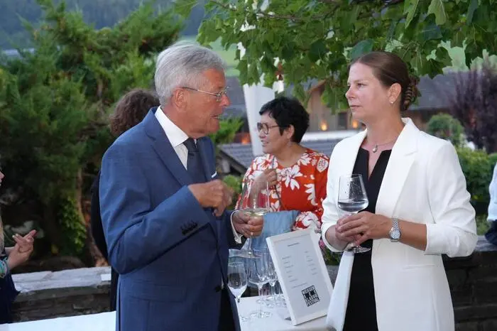 Peter Kaiser und Bürgermeisterin Karoline Turnschek