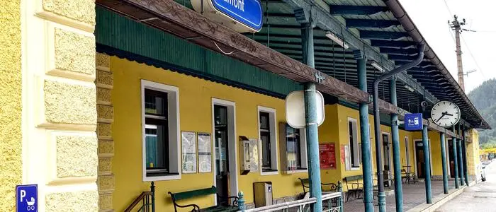 Am Bahnhof Admont sollen wieder mehr Personenzüge ankommen und abfahren