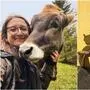 Kühe und Katzen machen Madeleine Becker glücklich