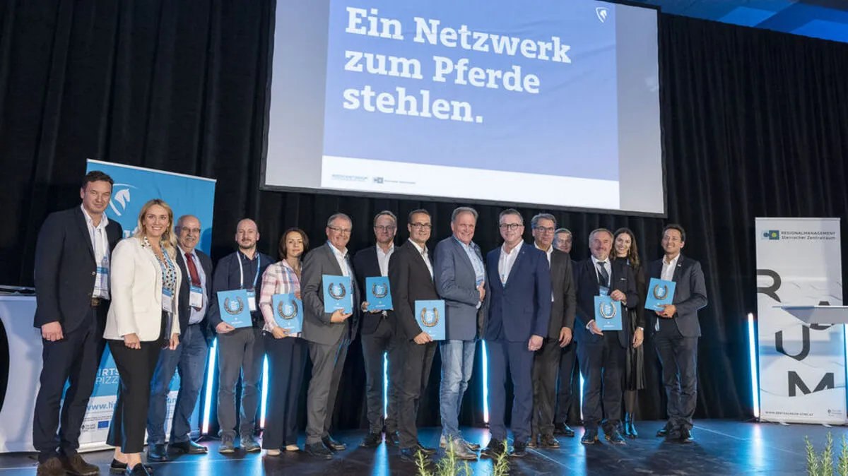 In der Mehrzweckhalle in Maria Lankowitz wurde genetzwerkt