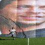 Erinnerung an den argentinischen Fußballprofi Emiliano Sala