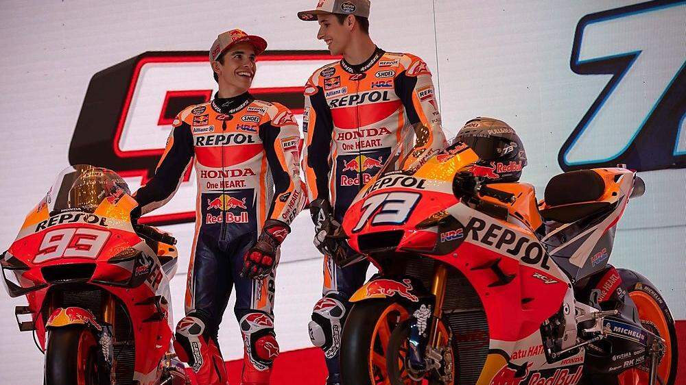 Das Honda-Dreamteam: Marc und Alex Marquez