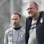Leiten bei Sturm die sportlichen Geschicke: Roman Mählich (links) und Günter Kreissl