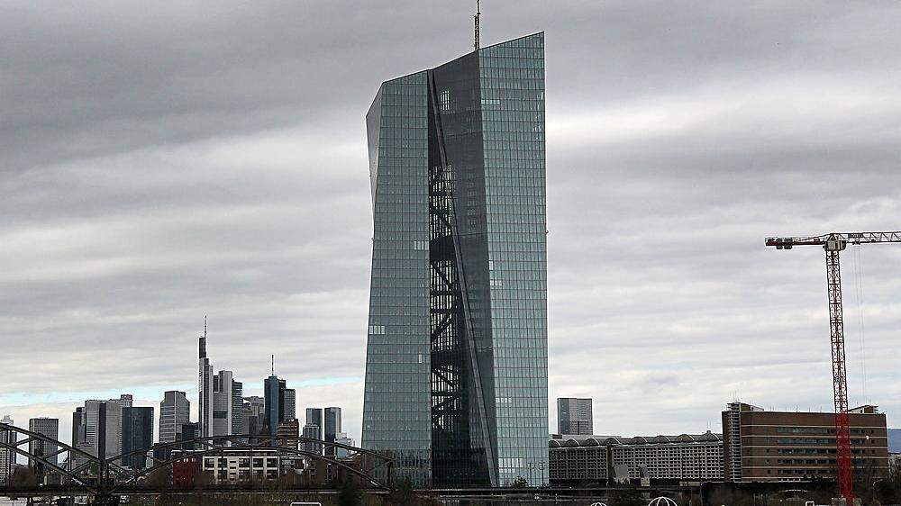 Die EZB-Zentrale in Frankfurt