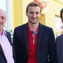 Drei SPÖ-Bürgermeister mit Zusatzfunktionen: Manfred Seebacher, Vizepräsident des Gemeindebundes Steiermark, Jochen Jance, Obmann des Sozialhilfeverbands, Stefan Hofer, Landtagsabgeordneter (von l.)