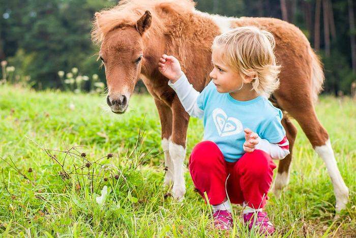Die Nähe zu Tieren ist für jedes Kind ein wichtiges Erlebnis