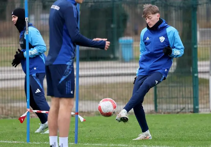 CATEZ,SLOVENIA,18.JAN.25 - SOCCER - ADMIRAL Bundesliga, TSV Hartberg, training camp. Image shows Michael Morgenstern (Hartberg).
Photo: GEPA pictures/ Hans Oberlaender
