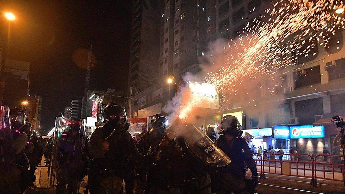 TOPSHOT-HONG KONG-CHINA-POLITICS-UNREST