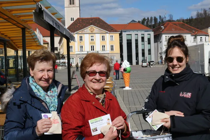 Diese Aktion soll erste Frühlingsgefühle wecken.