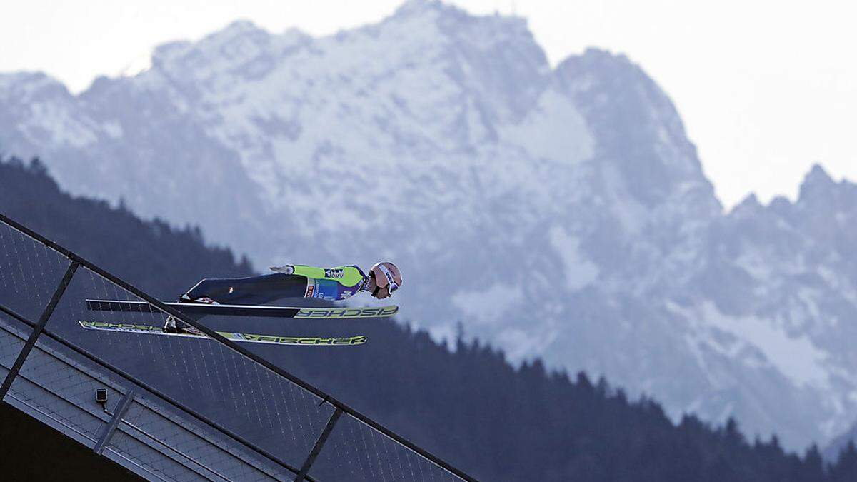 Stefan Kraft segelte in der Quali auf Platz zwei.