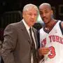 Lenny Wilkens 2004 als Coach der New York Knicks