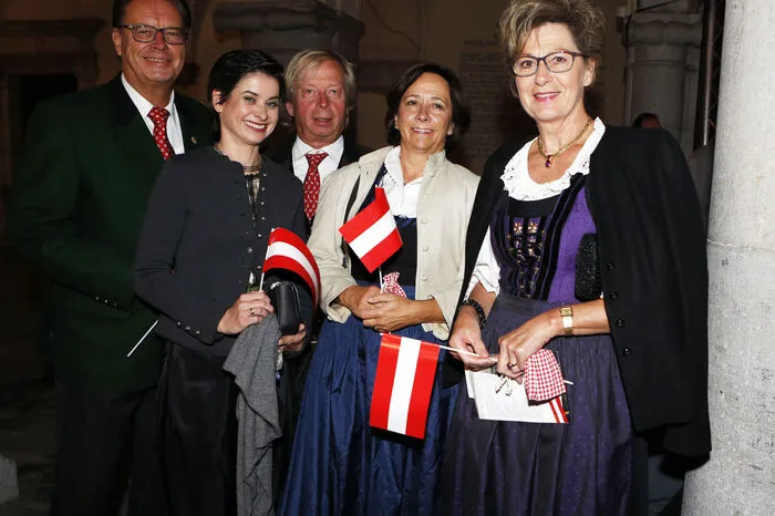Hermann Samonigg, Michaela Unterweger, Gerhard Lustig, Gabriele Werzer-Semmelrock und Anna Samonigg.
