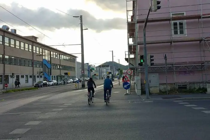 ...oder in der Eggenberger Straße...