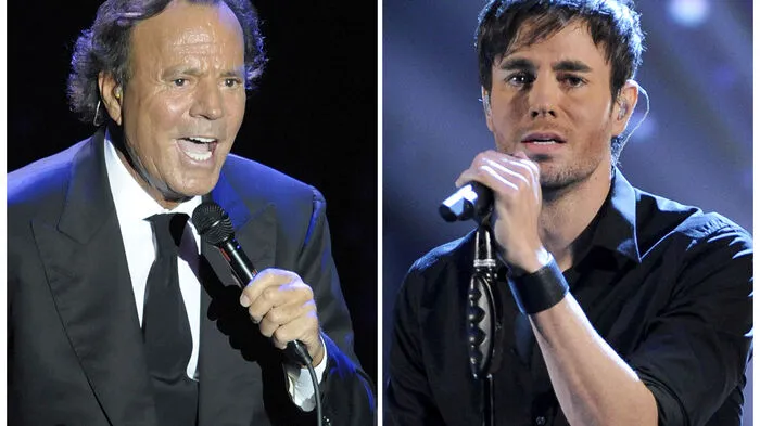 Julio Iglesias und sein ebenso erfolgreicher wie berühmter Sohn Enrique Iglesias.