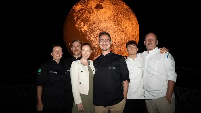 Florian Wörgötter und Julia Mausser kochten bei „Vollmund“ am Packer Stausee auf