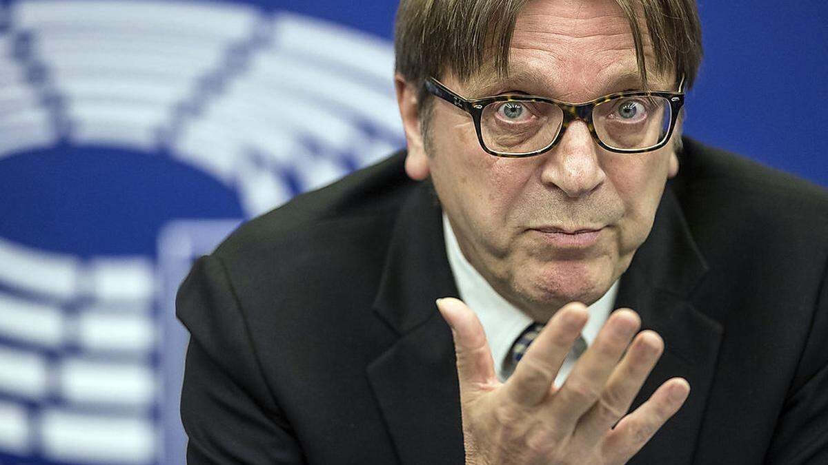 Verhofstadt entsetzt: ''Harter Brexit fast unausweichlich''