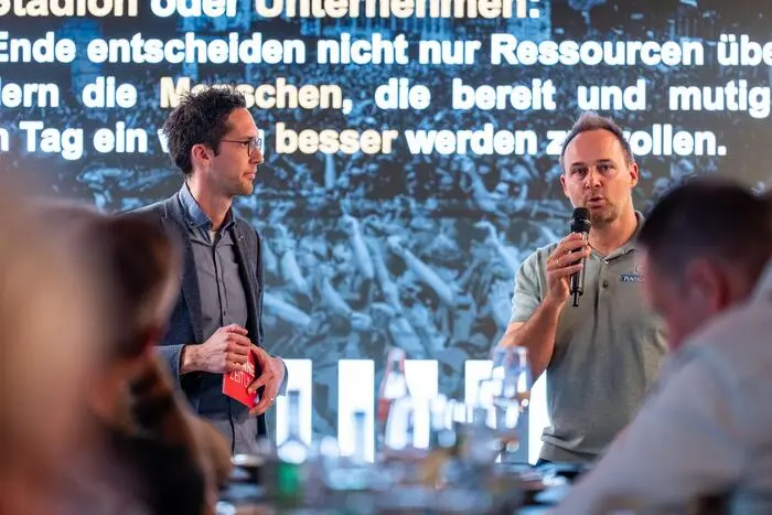 Impressionen vom Wirtschaftstalk in der SK Sturm SportsBar