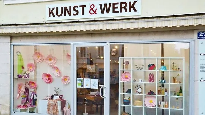 Das Geschäft auf dem St. Veiter Hauptplatz