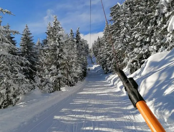 Skigebiet in Assling