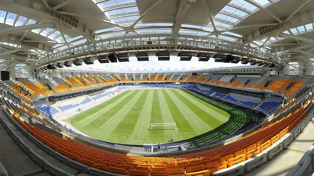 Das Fatih-Terim-Stadion wird wohl nur zu einem Drittel gefüllt sein