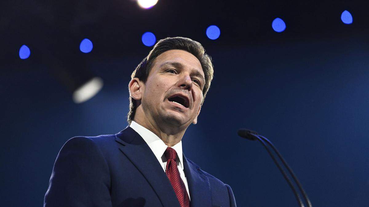 Ron DeSantis will es wissen, Donald Trump aber auch