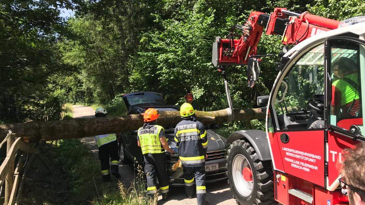 Der Einsatz der FW Eisbach-Rein