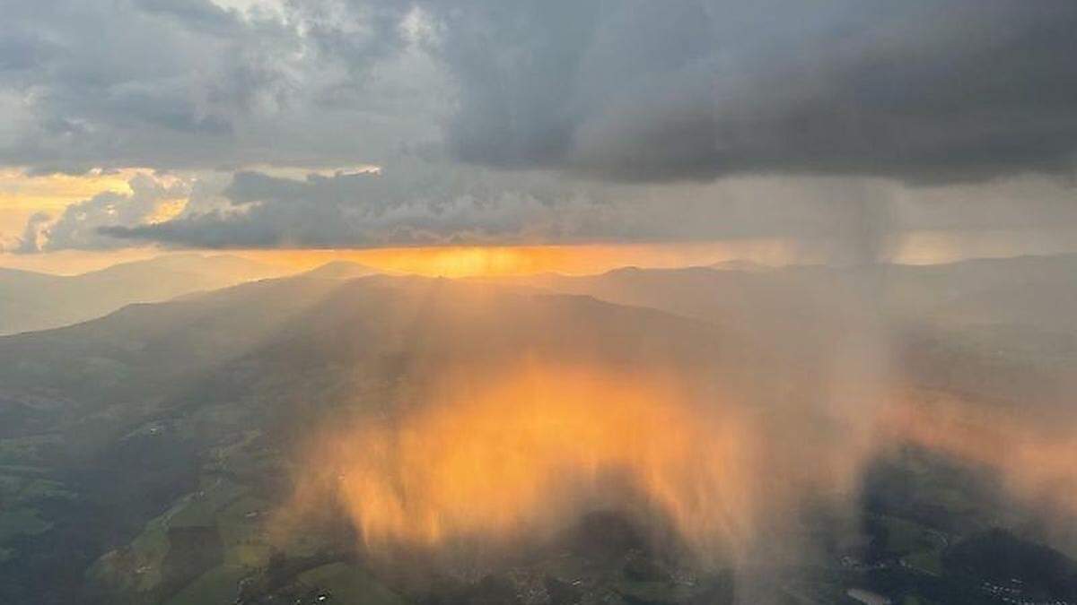 Das Unwetter von oben - die Steirische Hagelabwehr Genossenschaft war im Einsatz