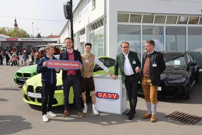 Das Autohaus Gady feierte sein 90-jähriges Bestandsjubiläum
