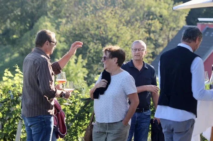 An zwei Tagen wurden je 46 Gäste am Weingut Tropper für die Weinverkostung und das Trüffel-Menü willkommen geheißen.