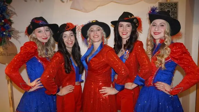 Rosa Strammer
, Tanja Gansger, Kanzlerin Teta
 Triebelnig, Michaela
 Pichorner und Maria Scheiflinger freuten sich sehr über den gelungenen Abend