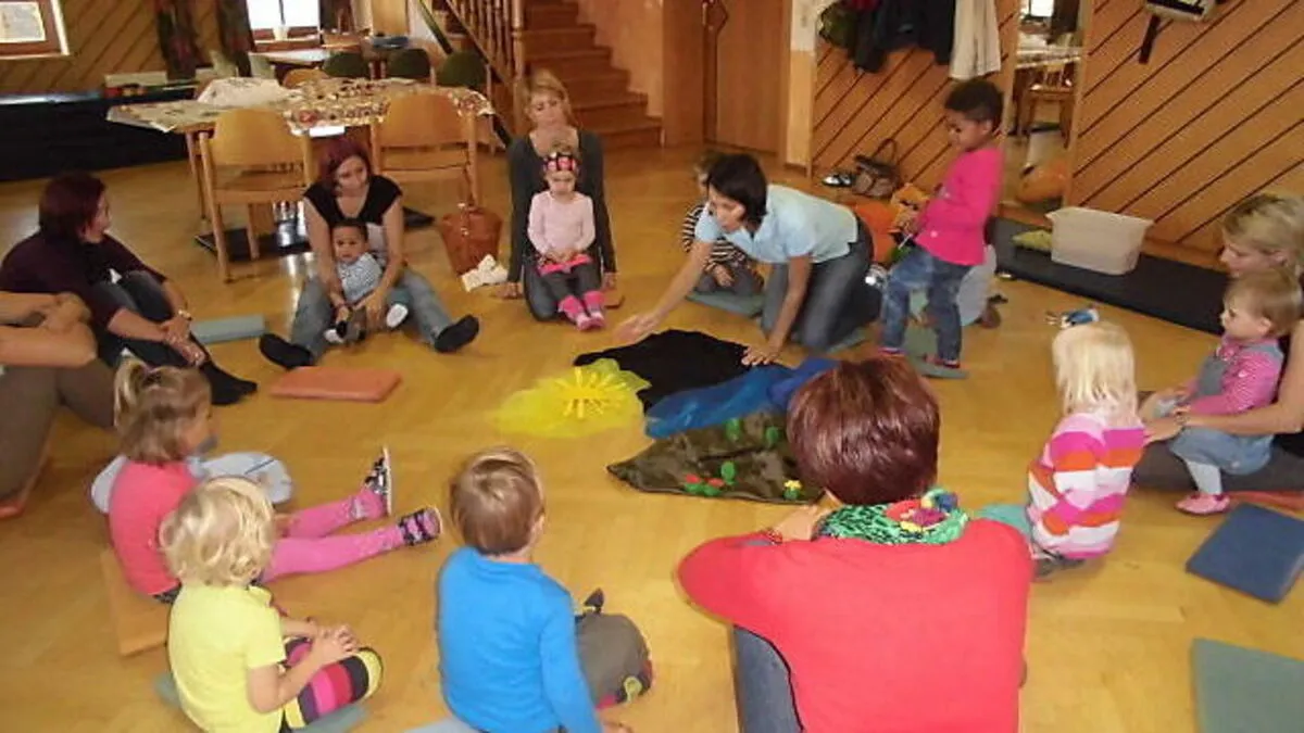 Im einstigen Baierdorfer Gemeindeamt regieren jetzt die Kinder