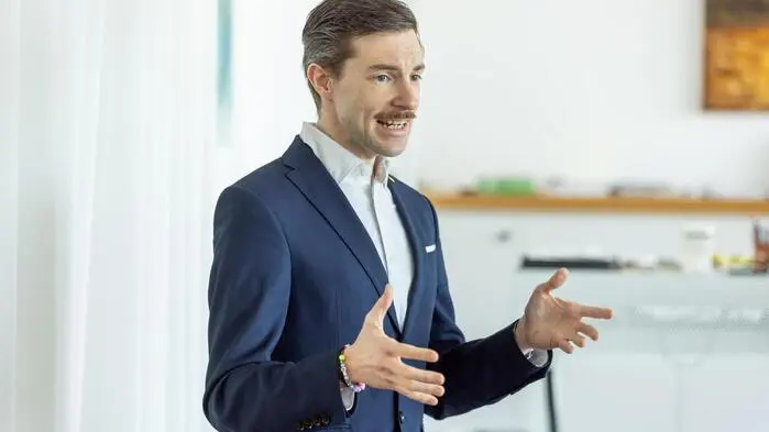 Markus Leitgeb studierte in Kärnten und macht Karriere in Wien