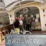Das „WurzelWerk“-Team: André Kohlbacher, Julia Krassnitzer, Gina Robitsch und Bence Szabo