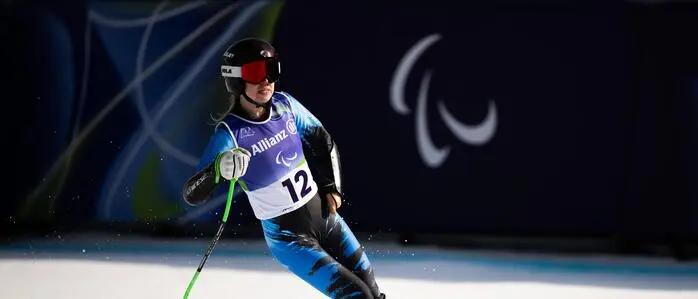 Varvara Voronchikhina holte sich im Super-G Gold und sorgt damit für die erste offizielle russische Medaille seit 2014