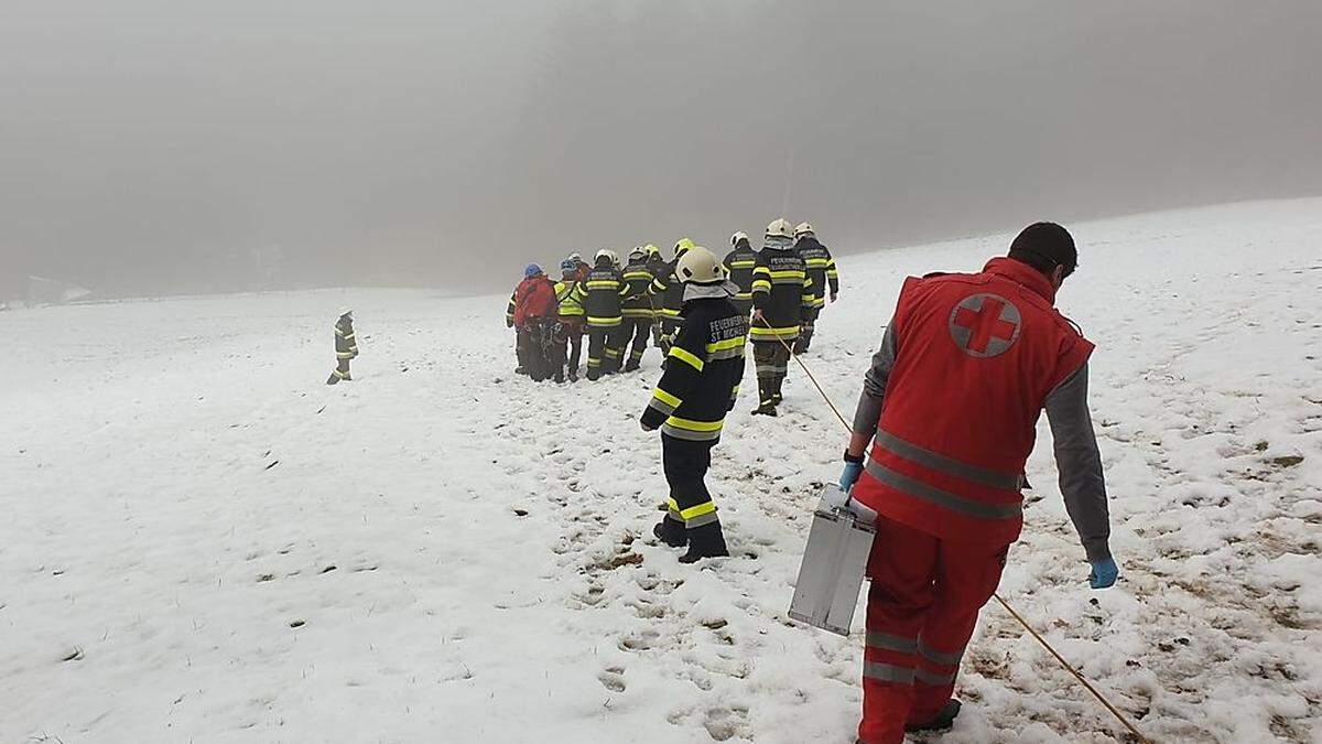 Auch die FF St. Michael wurde alarmiert 