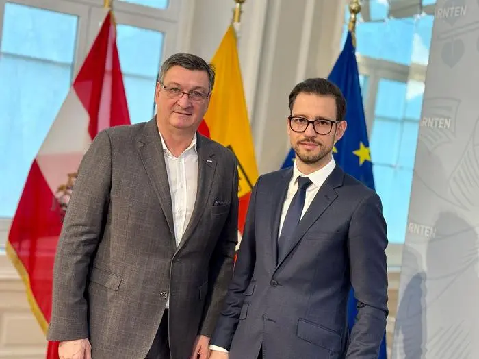 WK-Präsident Jürgen Mandl und Landesrat Sebastian Schuschnig