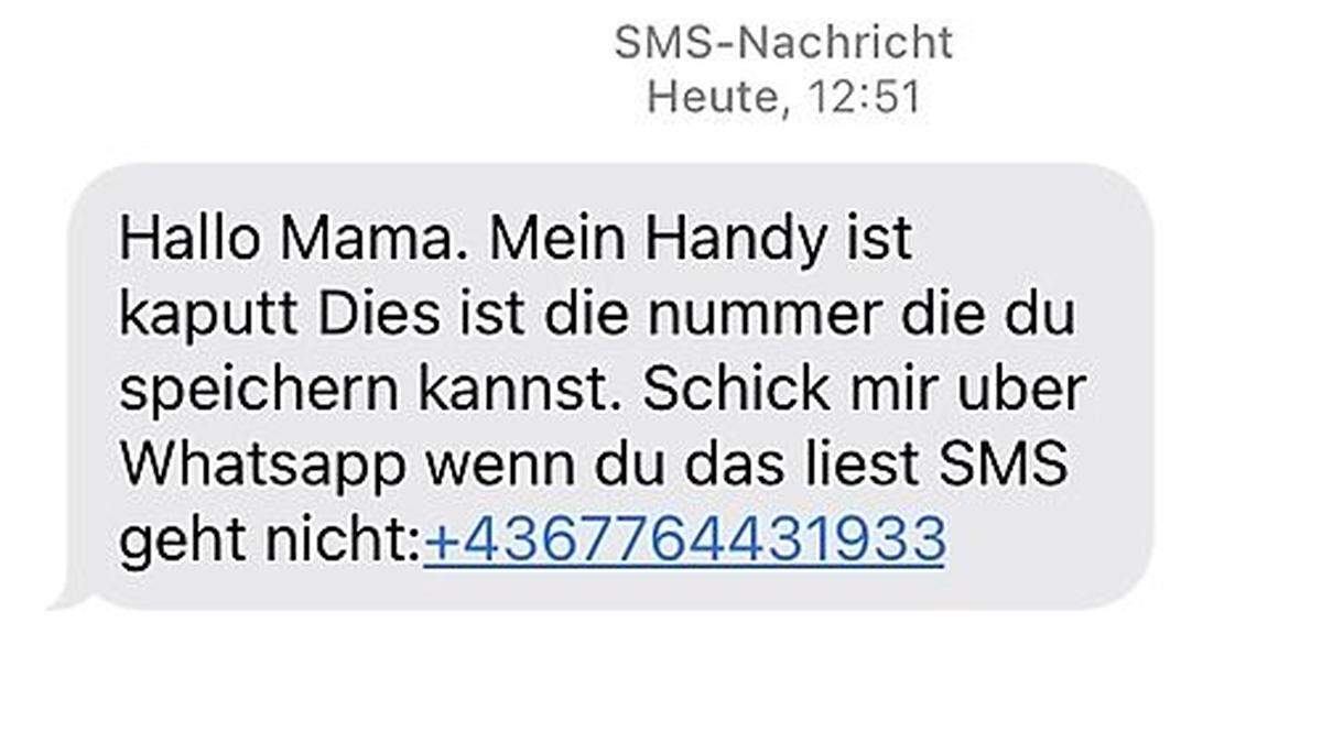 Achtung bei dieser Nachricht!