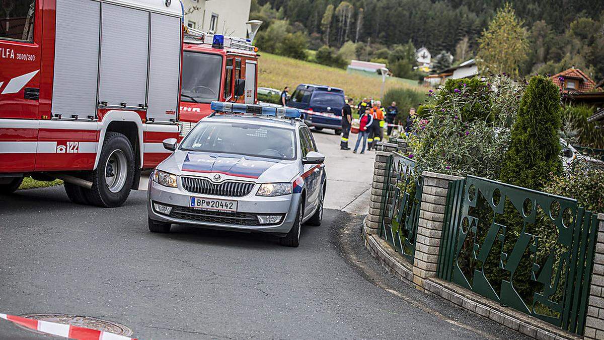 Am Dienstag detonierte die Paketbombe vor dem Wohnhaus in Guttaring