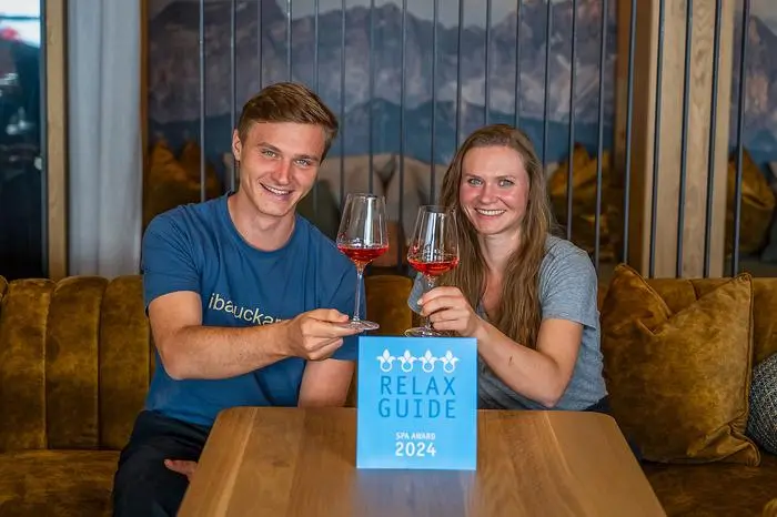 Emanuel und Anna Berger freuen sich über die 4 Lilien und 20/20 Punkten