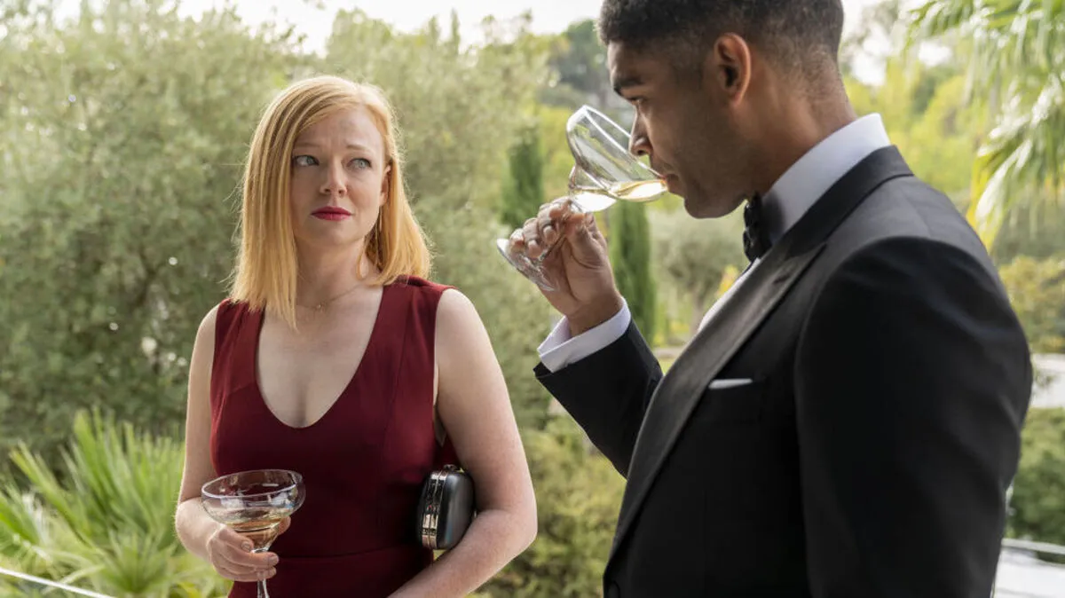 Nikki (Sarah Snook) mit ihrem Mann Franklin (Kingsley Ben-Adir). Wollen sie wissen, ob sie Seelenverwandte sind?