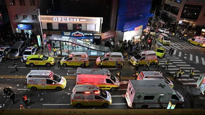 Die Tragödie ereignete sich in Itaewon, einem Ausgehviertel in der südkoreanischen Hauptstadt.