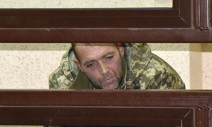 Einer der verhafteten ukrainischen Marinesoldaten 