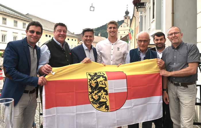 Franz Aschbacher, Josef Jury, Daniel Fellner, Heiko Gigler, Hans Neuschitzer, Gottfried Kogler und Klaus Rüscher