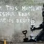 Noch hat Banksy dieses Werk noch nicht für sich reklamiert