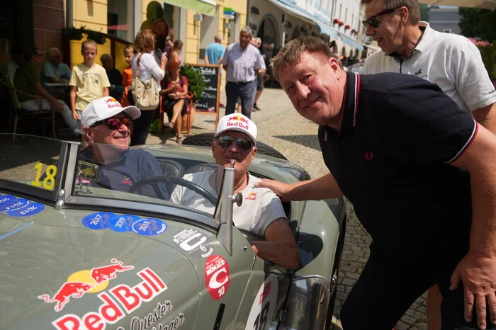 Dr. Dieter Quester, seit vielen Jahren bei der Ennstal Classic dabei