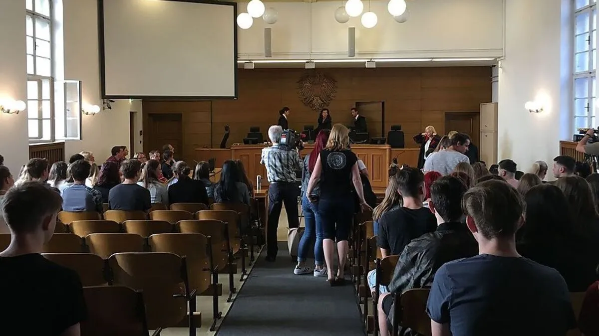 Das Interesse am ersten Prozess im Zusammenhang mit dem heurigen Kroaten-Treffen war groß