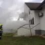 Die Brandursache und Schadenshöhe sind derzeit nicht bekannt