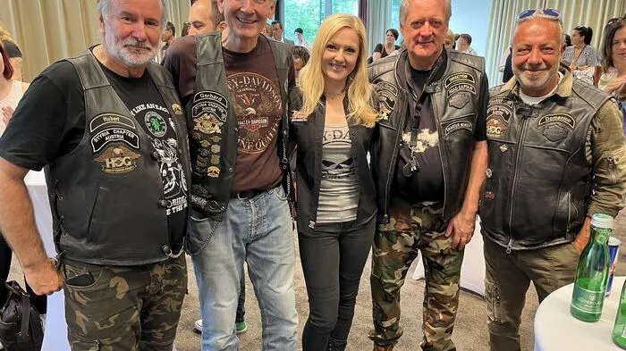 Biker aus Graz: Hubert (l.) und Betty