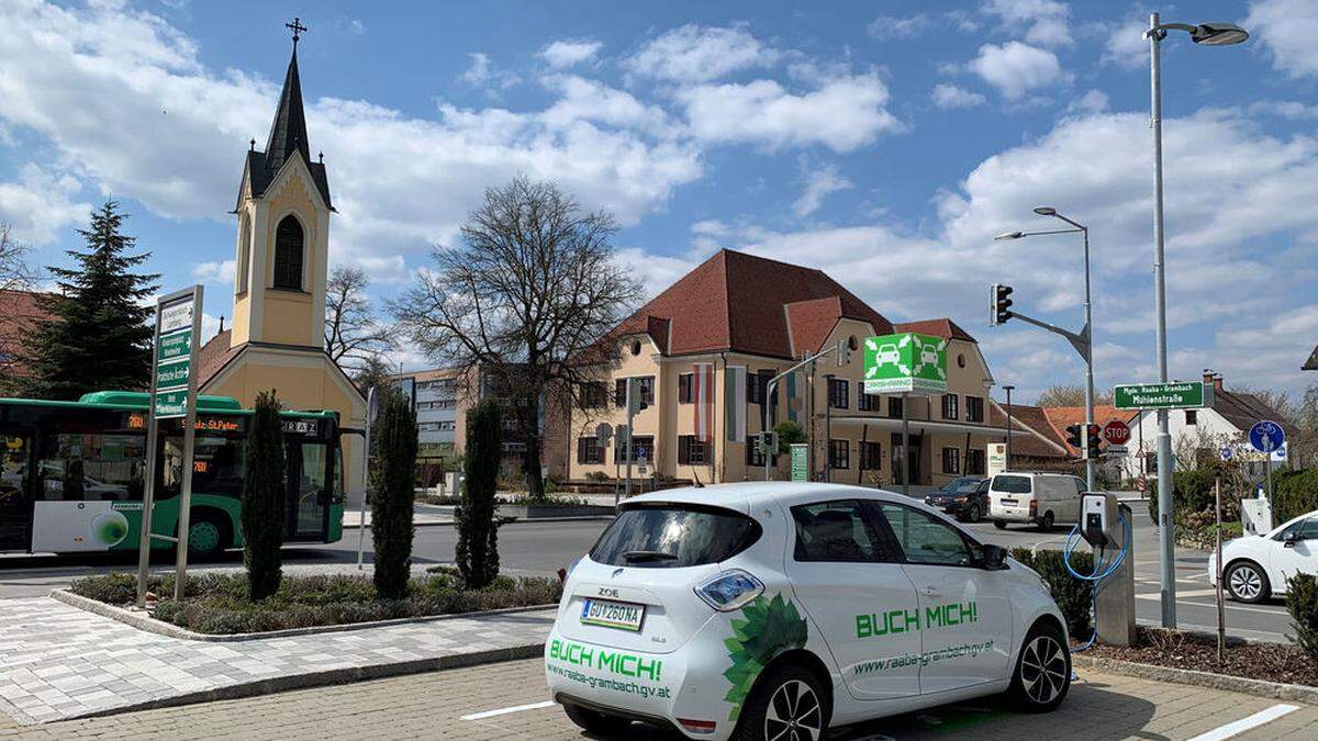 Neues Car-Sharing in Raaba