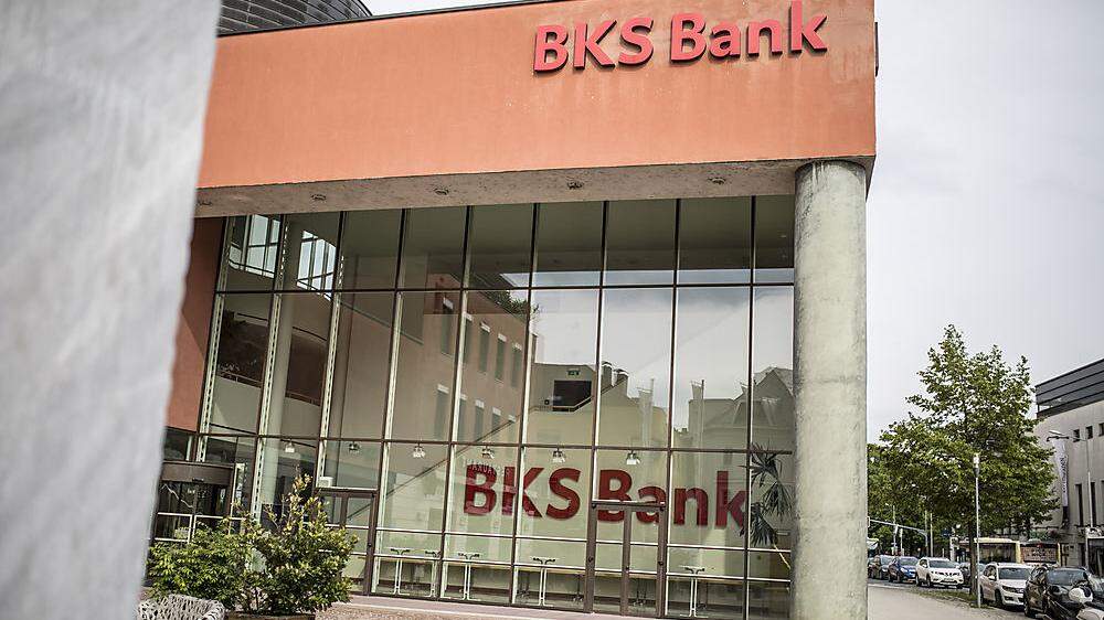 Die Zentrale der BKS Bank in Klagenfurt